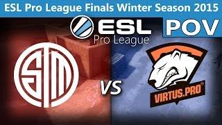 [POV] Virtus.Pro | TSM vs VP - Game 1 [Overpass] | Quarterfinal | ESL Pro League Finals Winter 2015