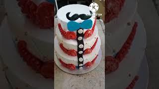 Foundant cake and beautiful cake amaging cake vanila button third flour cake new degine cake