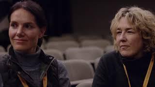 Susan Scott and Bonne de Bod at Global Science Film Festival