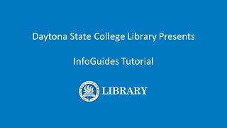 DSC Library InfoGuide Tutorial