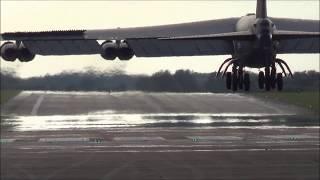 2x B-52 - Depart - Arrive - Raf Fairford - 09/06/14