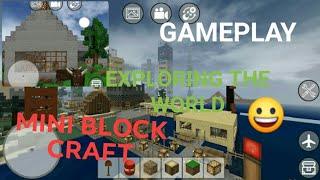 MINI BLOCK CRAFT GAMEPLAY | EXPLORING THE WORLD | ZYCKNU HERO