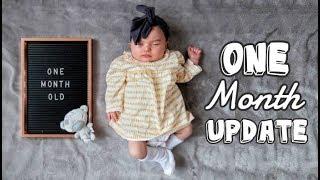 1 Month Old Baby Update ! Acid Reflux and Gas | PlantPowerbaby