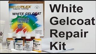 White Gelcoat Repair Kit