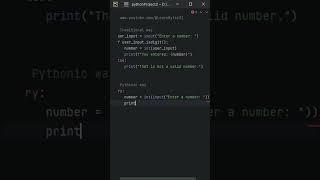 Python - How to get the user input - #coding #python #programming #coding #shorts