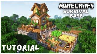 Minecraft: How To Build the Ultimate Survival Base Tutorial