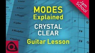 Modes Explained Effective and Crystal Clear (Guitar Tutorial with Examples)