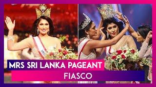 Mrs Sri Lanka Pageant Fiasco: Mrs World Caroline Jurie Snatches Winner Pushpika De Silva’s Crown