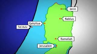 Animated map of the Israeli Separation Barrier