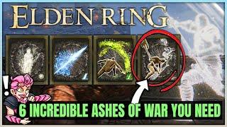 6 Secret OVERPOWERED Ashes of War You NEED to Get - Phantom Slash Location & More - Elden Ring!