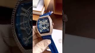 Franck Muller Diamond Watch ⌚ #bgm #music #tamil #anirudh #song #rolexwatch #franckmuller #trending