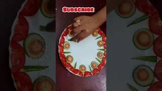 Easy Salad Decorations Ideas By Neelam ki recipes...#shorts #short #shortvideo