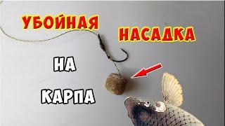 ТОП насадка на карпа.  Ловля карпа.