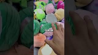 Human Claw Machine with Squishmallows at VidCon! #shorts