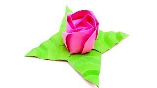 Origami Rose Tutorial! (Jordi Adell) [HD]