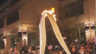 Sidney Crosby carries the Olympic torch