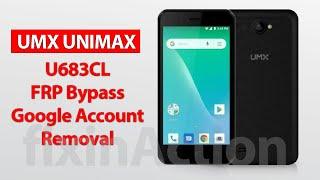 How to Unlock UMX Unimax U683CL Assurance Wireless Phone Google Account FRP Removal without PC #frp