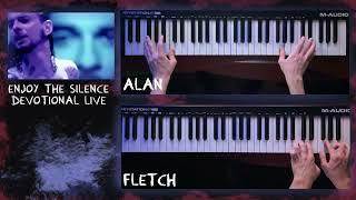 Enjoy the silence Devotional instrumental | Alan Wilder and Fletcher Keyboard cover
