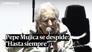 PEPE MUJICA se despide por sorpresa: "Hasta siempre, les doy mi corazón"