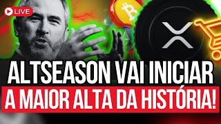 XRP E CRIPTOMOEDAS! ALTSEASON VAI INCIAR, PREPARE-SE!