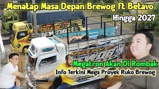 Brewog ft Betavo Menatap Masa Depan 2027 || Megatron Akan Di Rombak Mega Proyek Ruko Seperti Ini