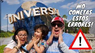  NO debes hacer esto en UNIVERSAL ORLANDO RESORT  (15 errores a evitar)