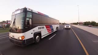 Houston Metro Bus 5170 on I-10 | MCI D4500 | Bus Chaser USA Video 1