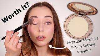 Charlotte Tilbury Airbrush Flawless Finish Micro Powder Setting Powder review - Worth it?