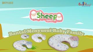 BANTAL MENYUSUI BABY FAMILY SHEEP SERIES BFP1103 || BABY SCOTS (PRODUCT DETAIL & TUTORIAL)