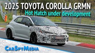 2025 Toyota Corolla GRMN Prototype Gazoo Racing Hot Hatch Caught Testing At The Nürburgring