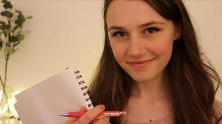 ASMR - Relaxing Sketching  Drawing You, Random Objects, Sketchbook Flip Through