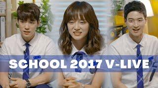 [ENG] V-LIVE School 2017 X Early Interview (Kim Jung Hyun, Kim Sejeong & Jang Dong Yoon)