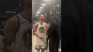 Steph and KD linked up after Warriors’ blow out win vs. Phoenix 