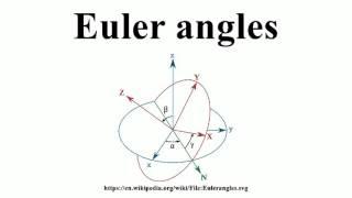 Euler angles