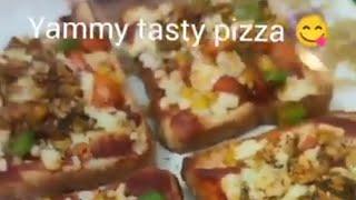 Yammy bread pizza 