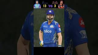 Rohit Sharma vs Mohd Siraj - Challenge Mode - Cricket 22 #Shorts #cricket