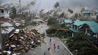 Today Mayotte, France is destroyed! Super cyclone Chido destroys homes across the island