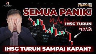 PANIK?? NIH UPDATE TIME TRADING KAPAN IHSG BERHENTI TURUN