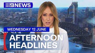 Sydney’s light rail service stoppage; Tariffs resolution over Australian goods | 9 News Australia