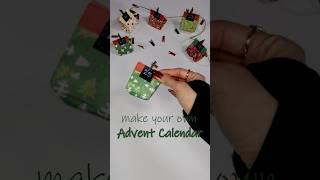 Make your own Advent Calendar! Very Easy DIY #shorts #short #christmas #diy #craft #diy