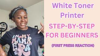 Breaking In My New White Toner Printer! Uninet Icolor 560 Printer Review + Prorip Essentials