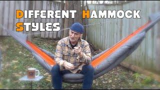 Different Hammock Styles....