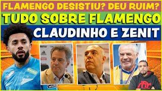 DEU RUIM? FLAMENGO DESISTIU DE CLAUDINHO? ENTENDA TODO O CENÁRIO QUE ENVOLVE A NEGOCIAÇÃO COM ZENIT