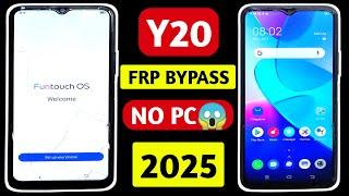 Vivo Y20 FRP Bypass 2025 l No PC Needed l TalkBack Not Working Fix l Vivo Y20 FRP Bypass