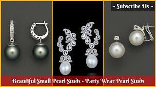 Beautiful Small Pearl Studs | Party Wear Pearl Studs | PhoeniX GuyzZ Fashions