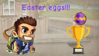 Jetpack Joyride all trophy Easter eggs