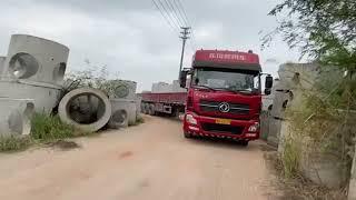 A Must-See for Truck Enthusiasts: First-Person Showcase of Precise Truck Driving Skills