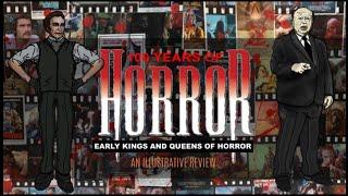 ICONS OF HORROR - An Illustrative Review - Volume 4 - 50's and 60's Masters and Queens of Horror