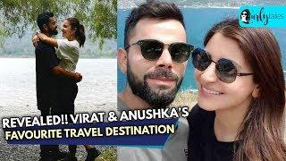 Virat Kohli REVEALS Anushka Sharma & His Favorite Travel Destination | Curly Tales