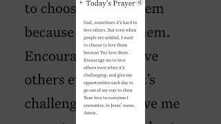 #prayer #prayeroftheday